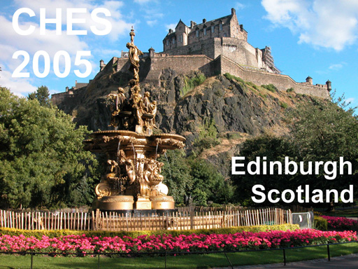 CHES 2005, Edinburgh, Scotland