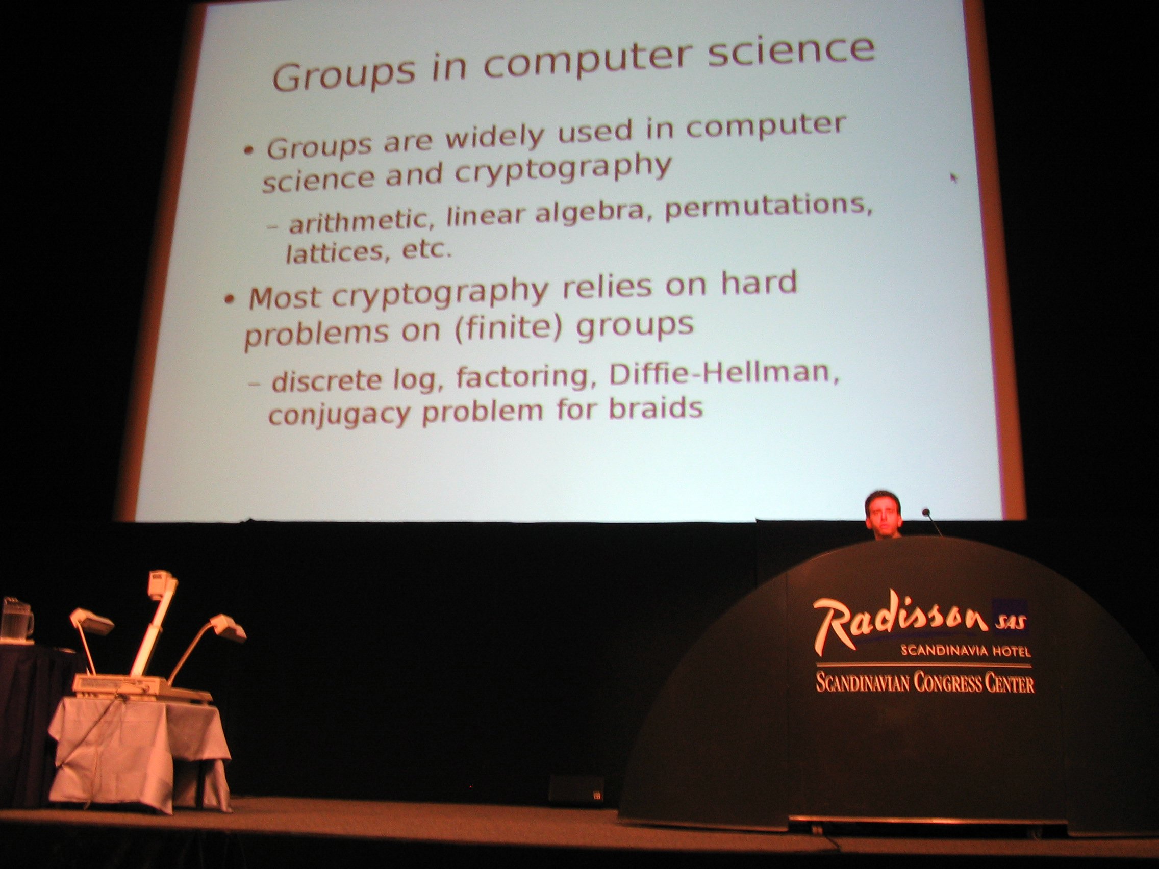 Picture from EuroCrypt 05