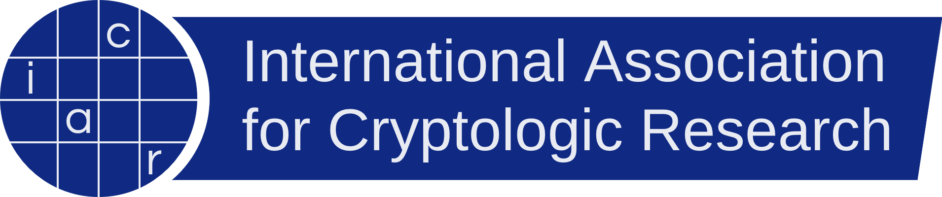 IACR logo IACR logo