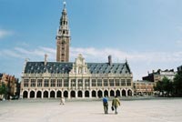 Library on the present Ladeuzeplein