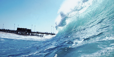 photo: ocean waves